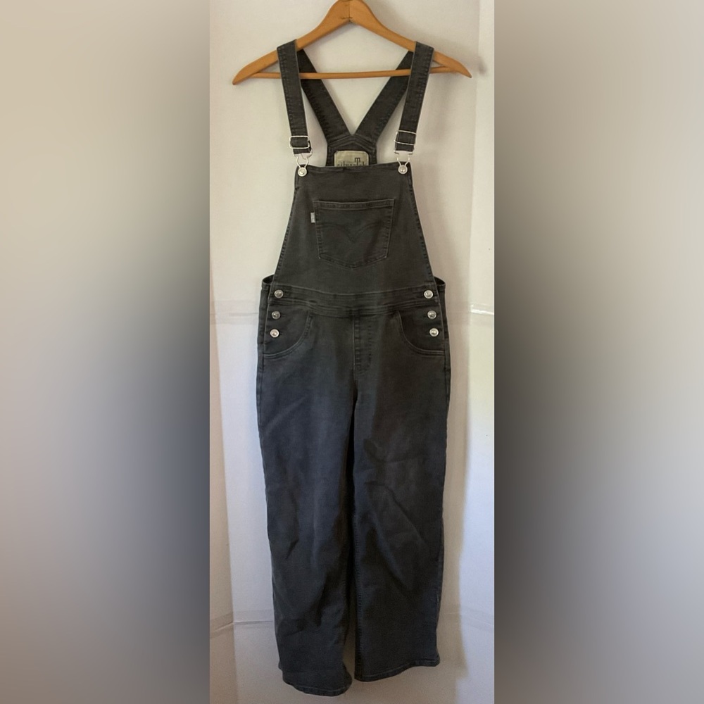 Levi's Dark Gray Kids Overalls